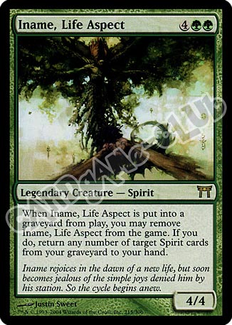 215 /306 Iname, Life Aspect rara (EN) -NEAR MINT-