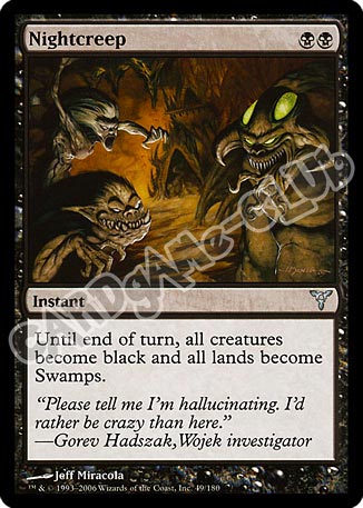 049 / 180 Nightcreep non comune (EN) -NEAR MINT-