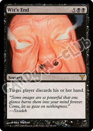 058 / 180 Wit's End rara (EN) -NEAR MINT-