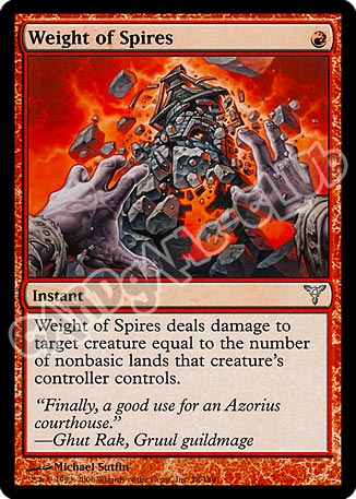 078 / 180 Weight of Spires non comune (EN) -NEAR MINT-