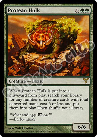 090 / 180 Protean Hulk rara (EN) -NEAR MINT-