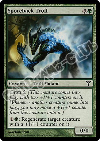 094 / 180 Sporeback Troll comune (EN) -NEAR MINT-