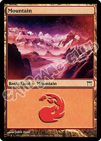 301 /306 Mountain comune (EN) -NEAR MINT-