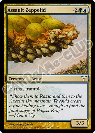 103 / 180 Assault Zeppelid comune (EN) -NEAR MINT-