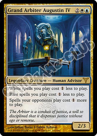 112 / 180 Grand Arbiter Augustin IV rara (EN) -NEAR MINT-