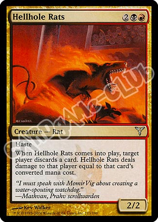 113 / 180 Hellhole Rats non comune (EN) -NEAR MINT-