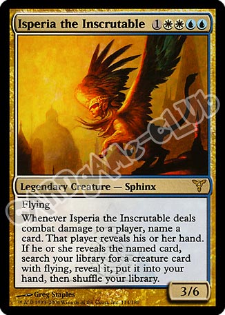 114 / 180 Isperia the Inscrutable rara (EN) -NEAR MINT-