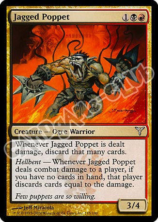 115 / 180 Jagged Poppet non comune (EN) -NEAR MINT-