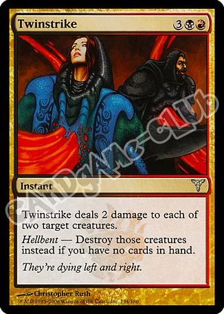 134 / 180 Twinstrike non comune (EN) -NEAR MINT-