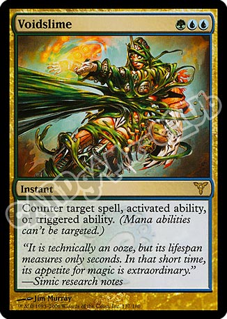 137 / 180 Voidslime rara (EN) -NEAR MINT-