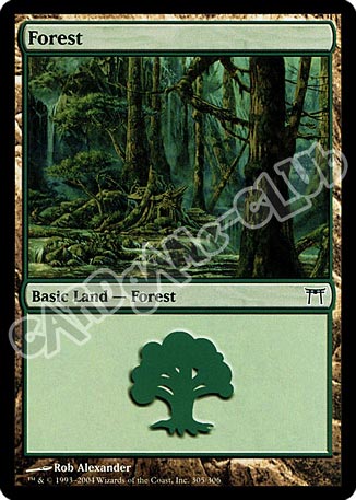 305 /306 Forest comune (EN) -NEAR MINT-