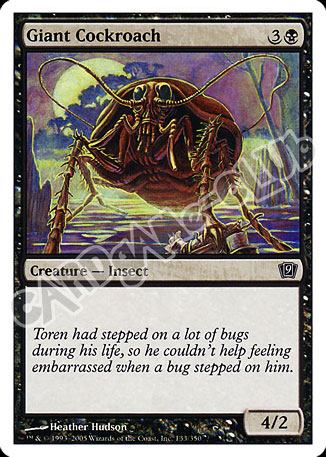 133 / 350 Giant Cockroach comune (EN) -NEAR MINT-