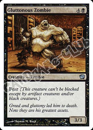 134 / 350 Gluttonous Zombie non comune (EN) -NEAR MINT-