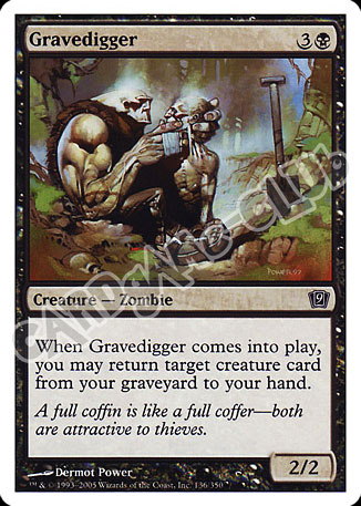 136 / 350 Gravedigger comune (EN) -NEAR MINT-