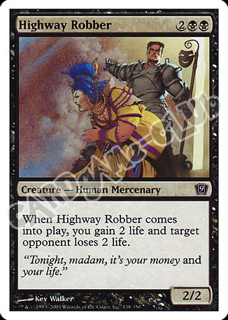 138 / 350 Highway Robber comune (EN) -NEAR MINT-