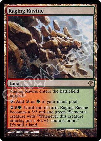 141 / 145 Raging Ravine rara (EN) -NEAR MINT-