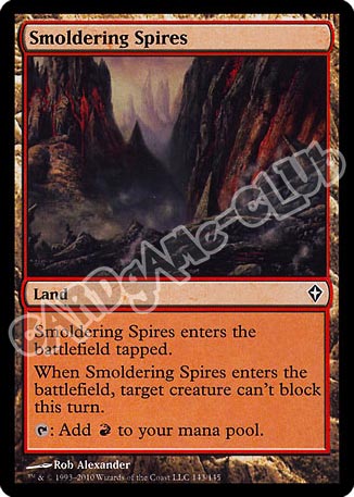 143 / 145 Smoldering Spires comune (EN) -NEAR MINT-