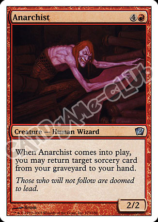 173 / 350 Anarchist non comune (EN) -NEAR MINT-