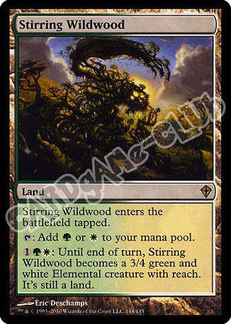 144 / 145 Stirring Wildwood rara (EN) -NEAR MINT-