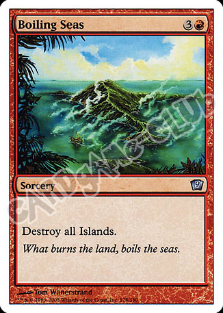 178 / 350 Boiling Seas non comune (EN) -NEAR MINT-