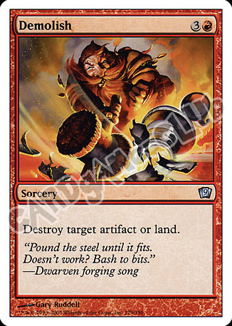 179 / 350 Demolish non comune (EN) -NEAR MINT-