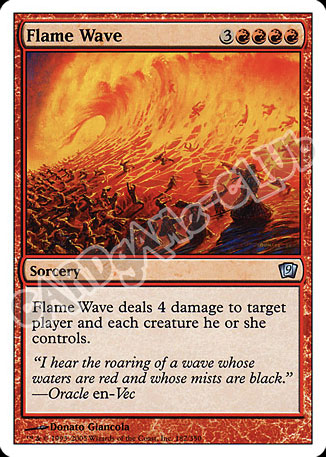 182 / 350 Flame Wave non comune (EN) -NEAR MINT-