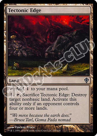 145 / 145 Tectonic Edge non comune (EN) -NEAR MINT-