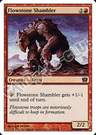 185 / 350 Flowstone Shambler comune (EN) -NEAR MINT-