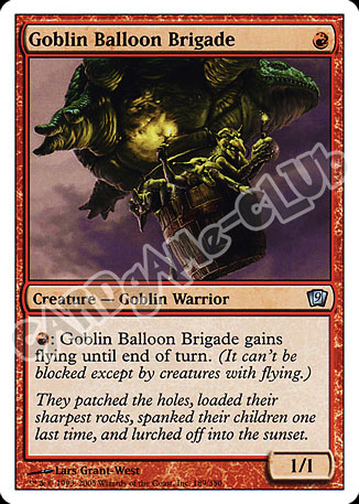 189 / 350 Goblin Balloon Brigade non comune (EN) -NEAR MINT-