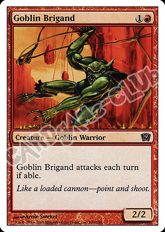 190 / 350 Goblin Brigand comune (EN) -NEAR MINT-