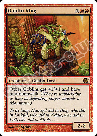 192 / 350 Goblin King rara (EN) -NEAR MINT-