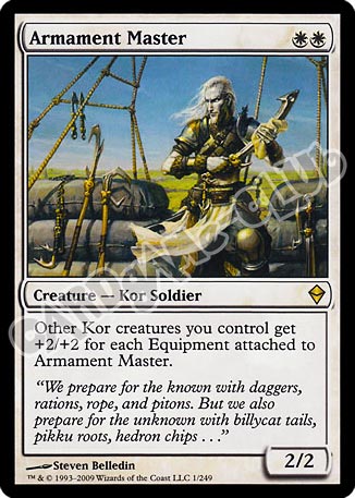 001 / 249 Armament Master rara (EN) -NEAR MINT-