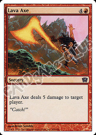 200 / 350 Lava Axe comune (EN) -NEAR MINT-