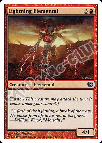 201 / 350 Lightning Elemental comune (EN) -NEAR MINT-