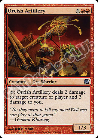 206 / 350 Orcish Artillery non comune (EN) -NEAR MINT-