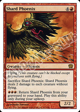 217 / 350 Shard Phoenix rara (EN) -NEAR MINT-