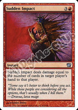 222 / 350 Sudden Impact non comune (EN) -NEAR MINT-