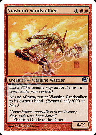 225 / 350 Viashino Sandstalker non comune (EN) -NEAR MINT-
