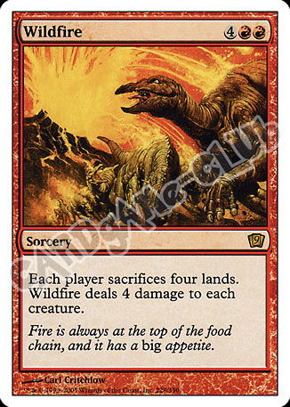 228 / 350 Wildfire rara (EN) -NEAR MINT-