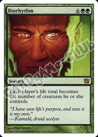 231 / 350 Biorhythm rara (EN) -NEAR MINT-