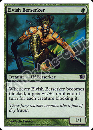 237 / 350 Elvish Berserker comune (EN) -NEAR MINT-
