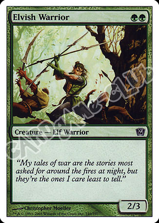 240 / 350 Elvish Warrior comune (EN) -NEAR MINT-