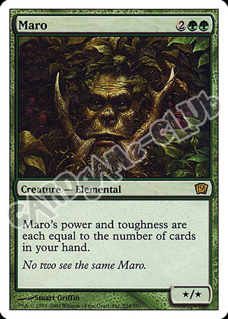 254 / 350 Maro rara (EN) -NEAR MINT-