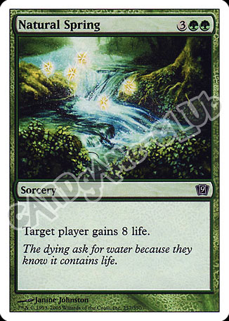 257 / 350 Natural Spring comune (EN) -NEAR MINT-