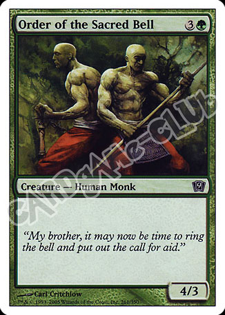 261 / 350 Order of the Sacred Bell comune (EN) -NEAR MINT-