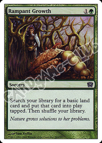 263 / 350 Rampant Growth comune (EN) -NEAR MINT-