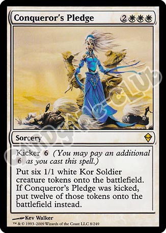 008 / 249 Conqueror's Pledge rara (EN) -NEAR MINT-