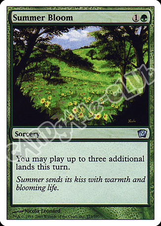 273 / 350 Summer Bloom non comune (EN) -NEAR MINT-