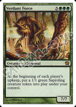 278 / 350 Verdant Force rara (EN) -NEAR MINT-