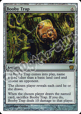 289 / 350 Booby Trap rara (EN) -NEAR MINT-